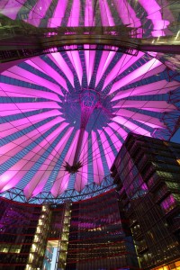 Sony Center in Potsdamer Platz Berlin (image courtesy of Shutterstock)
