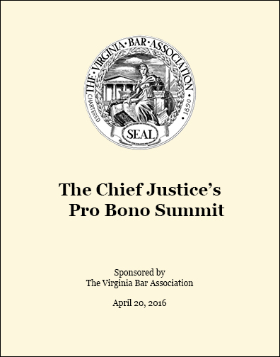 Chief Justice Summit (VBA) program